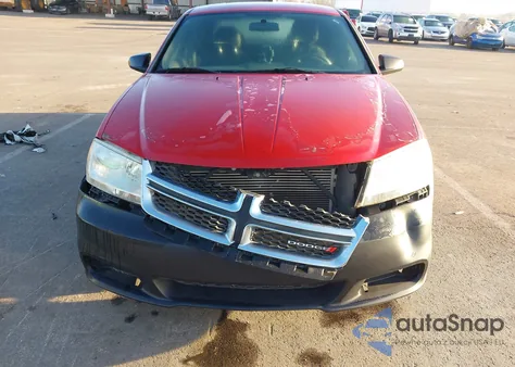 2013 Dodge Avenger Se V6 z USA, uszkodzony, nr VIN 1C3CDZAG2DN749381